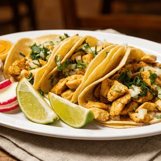 3 Chicken Tacos