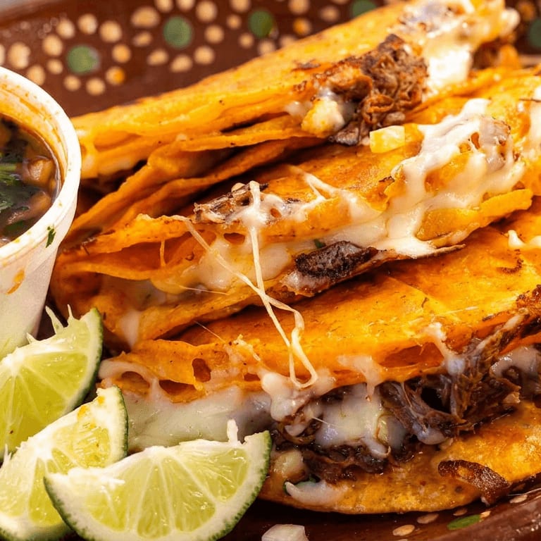 Delicious Quesabirria Awaits You